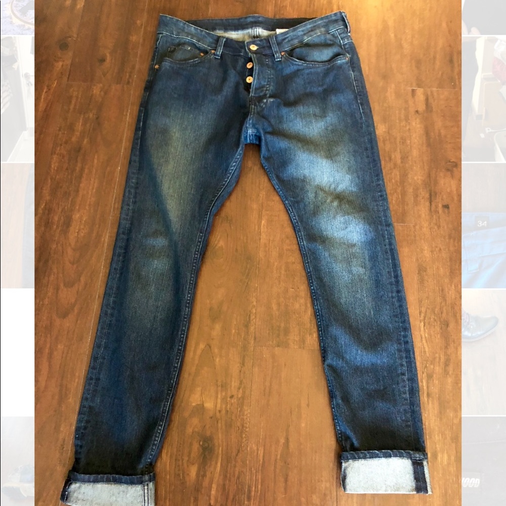 H&M skinny jeans 34x32